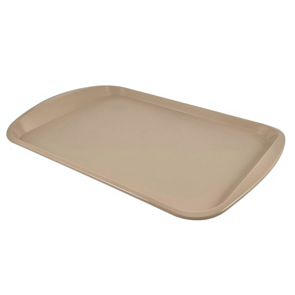 Поднос прямоугольный 365х255 мм шоколадный мокко