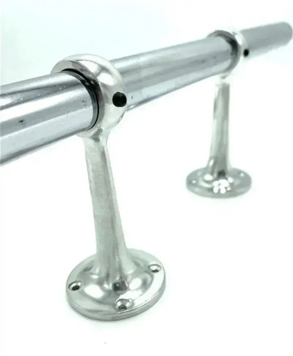 Держатель трубы d25 мм дистанционный сквозной к системе Joker - 2 шт