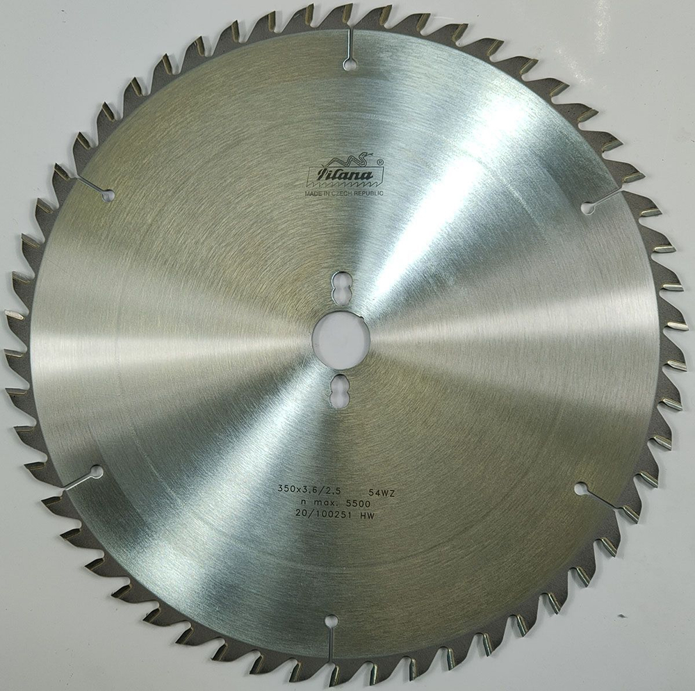Пила дисковая TCT "Pilana" 350x3.6/2.5x30 z54 81-20 WZ