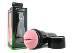 Мастурбатор-губы Fleshlight - pink mouse wonder wave (Цвет: розовый, черный)
