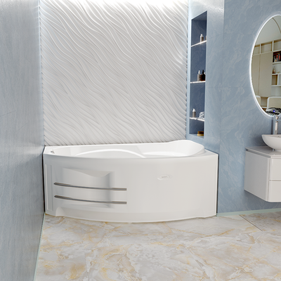 Акриловая ванна София (правосторонняя), каркас