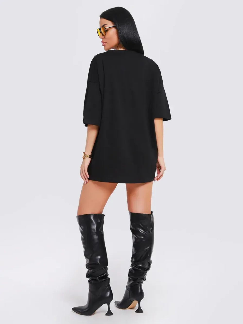 Футболка женская оверсайз принт