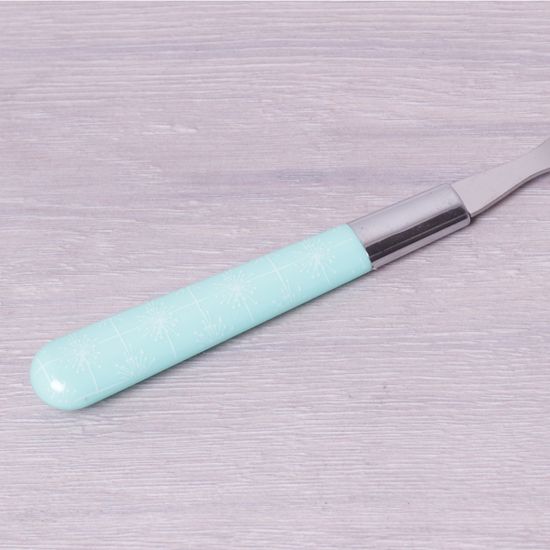 Набор столовых приборов 24 пр. Kamille KM-5241 с пластиковыми ручками на подставке