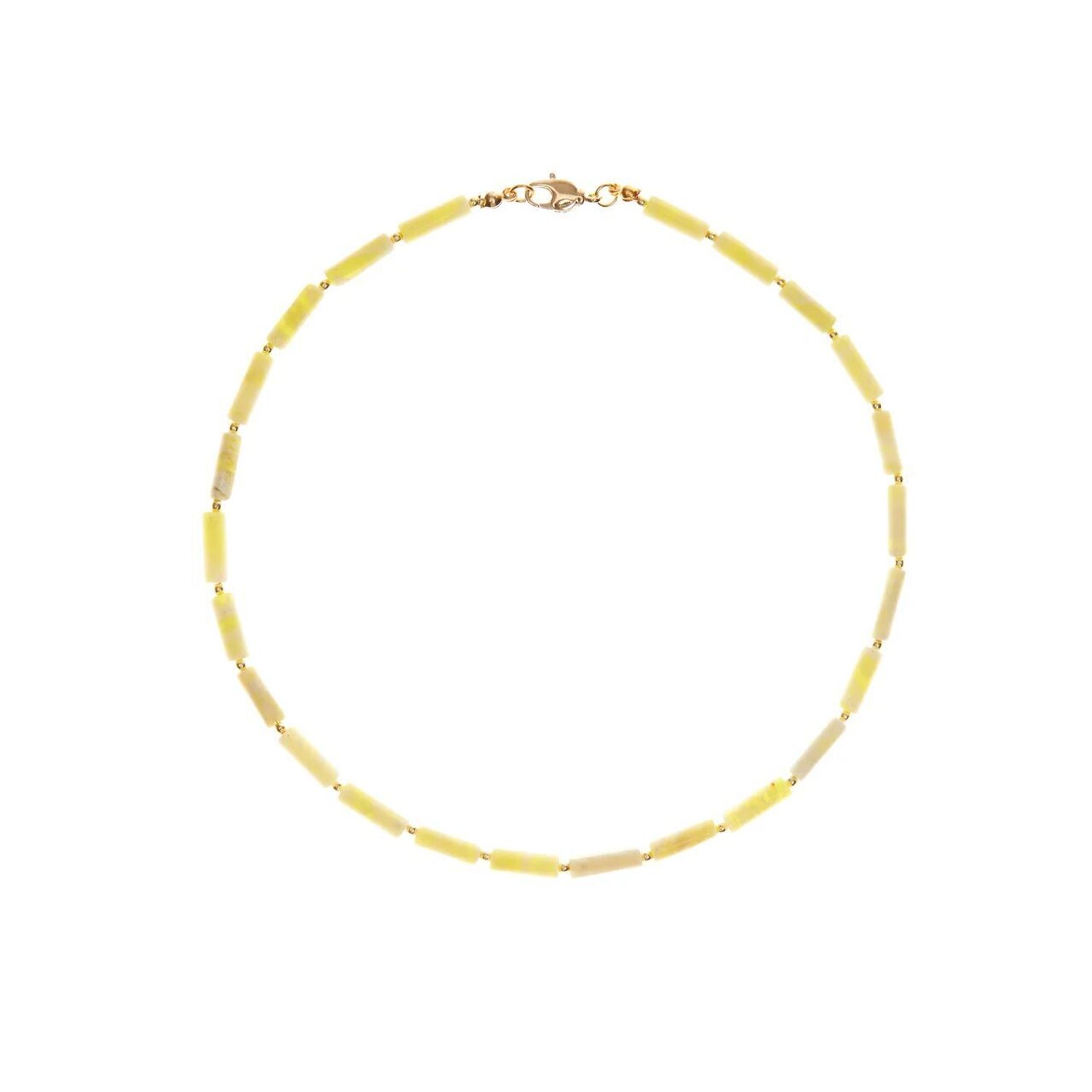 Колье Amazonite Tube Necklace