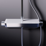 Душевая система с душевым смесителем-полкой Damixa Scandinavian Pure 936780000