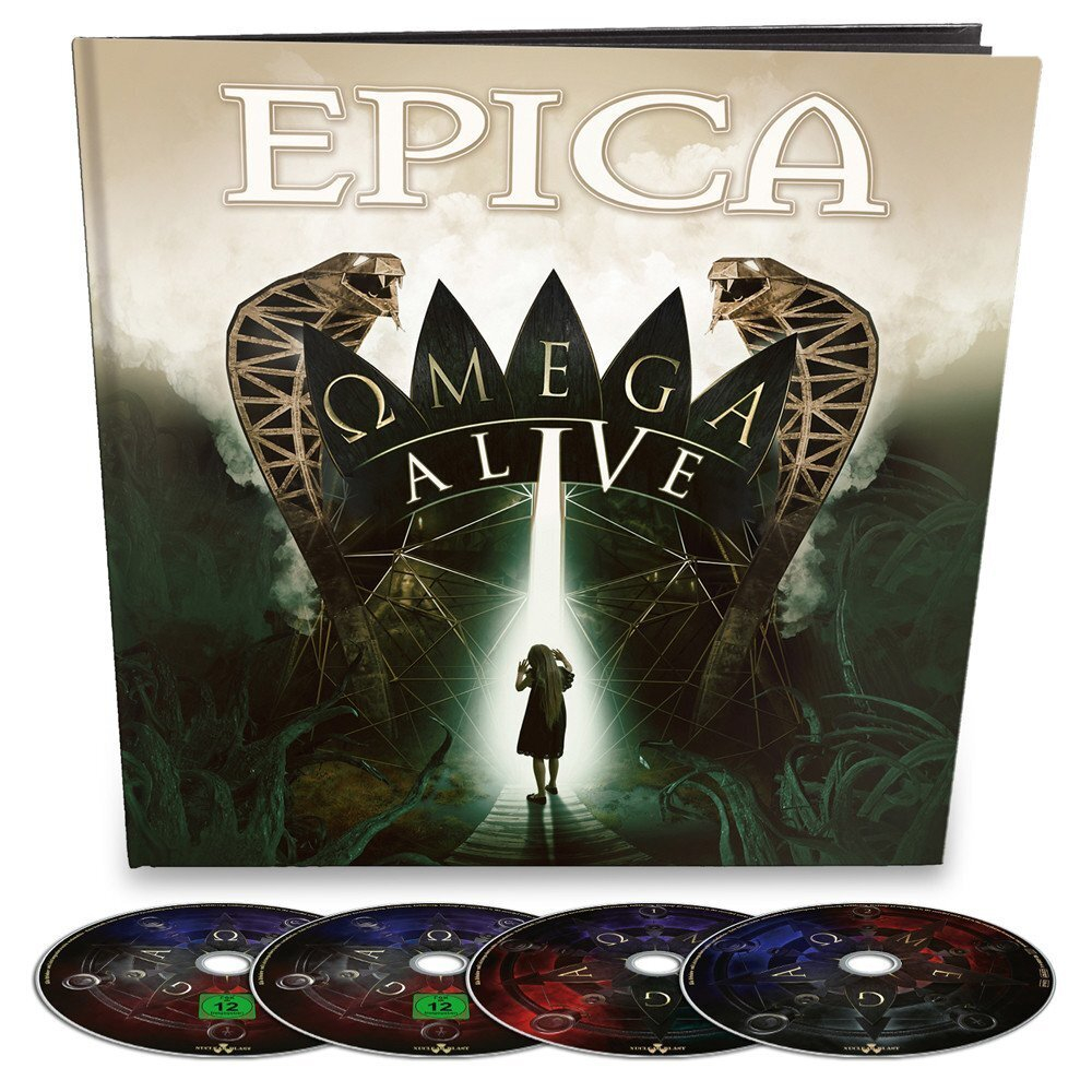 EPICA Omega alive EARBOOK, Limited Box BLURAY/DVD/CD
