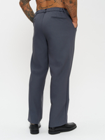 Однобортный костюм без ворота