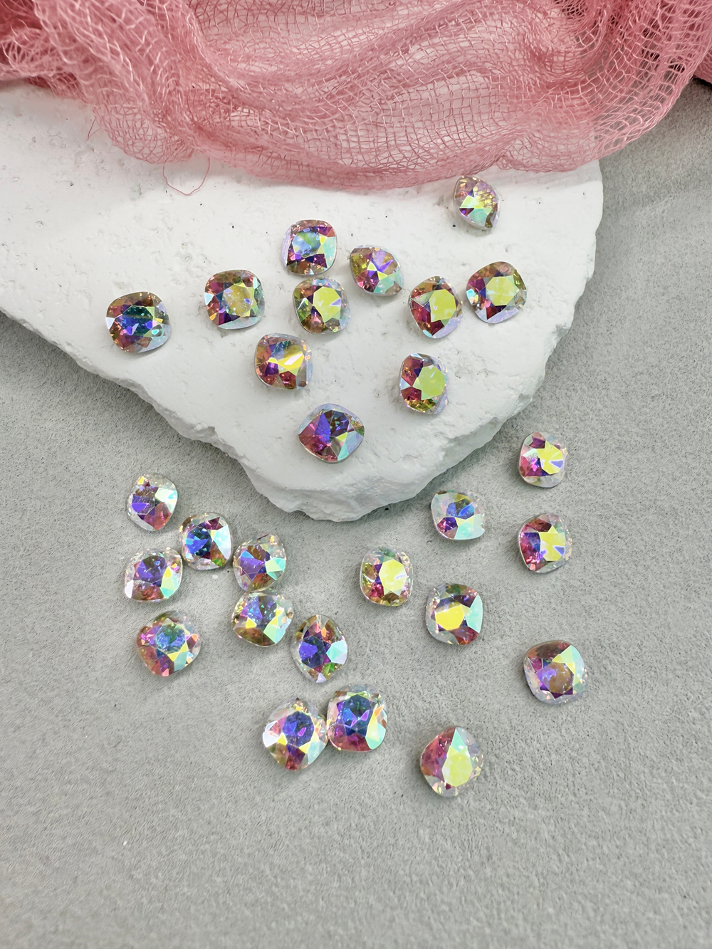 Кушон Cushion 8 мм, Crystal AB