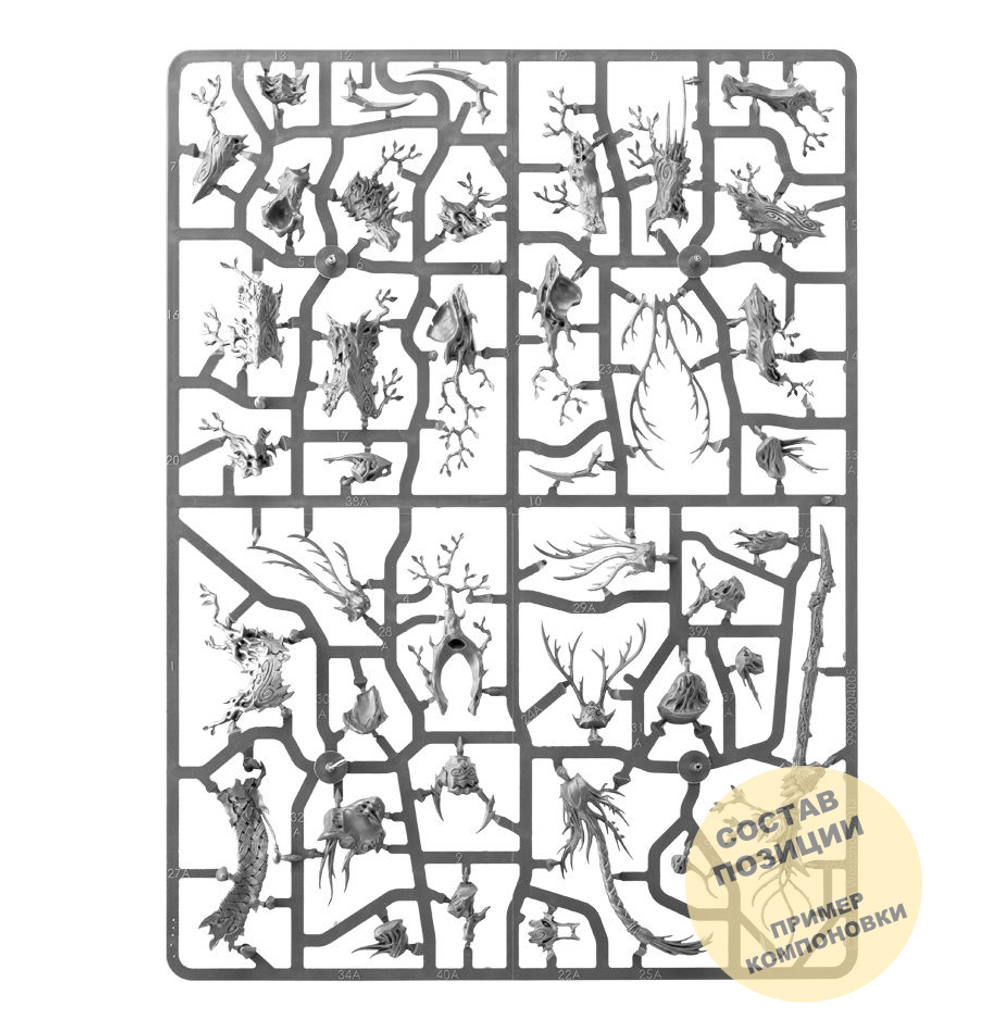 (3 in 1) Sylvaneth Treelord / Treelord Ancient / Durthu