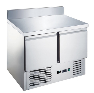 Стол С Охлажд.Шкафом Hurakan Hkn-Gnl2Tn-Sb С Бортом