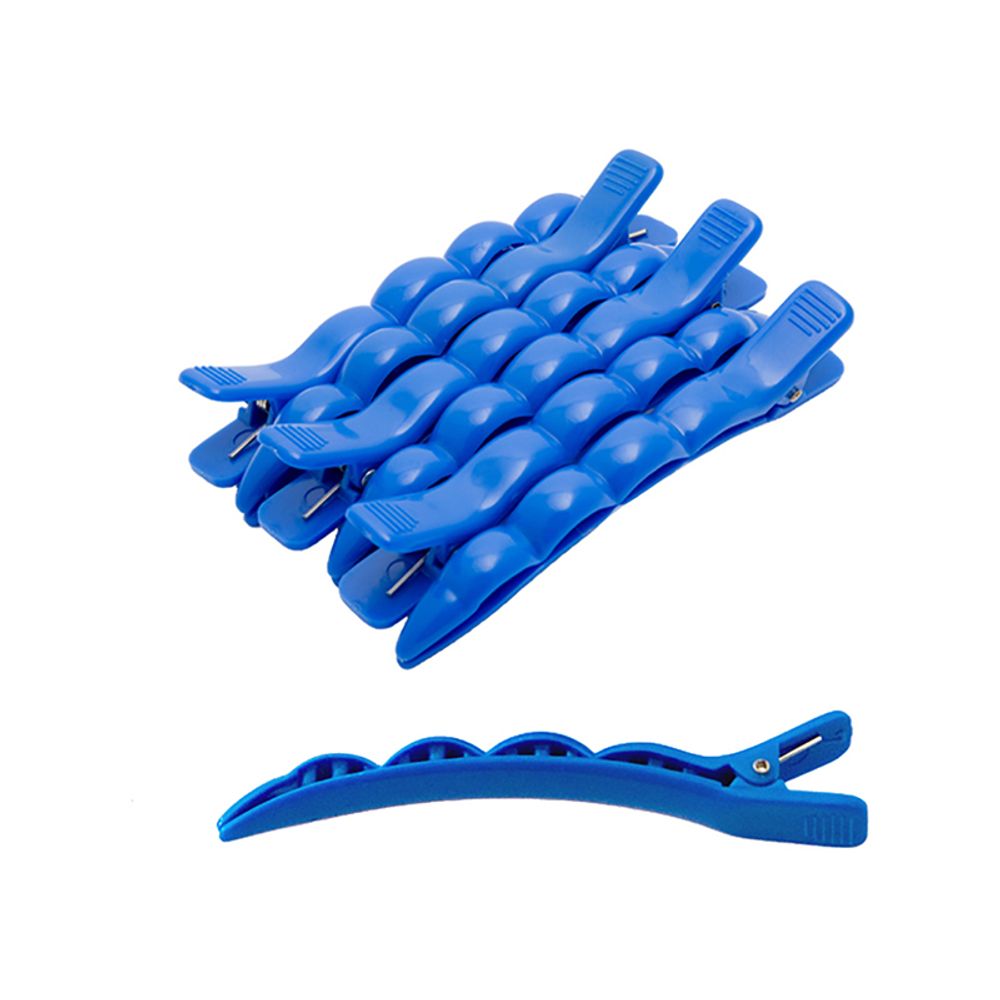 Зажим для волос пластиковый 10см