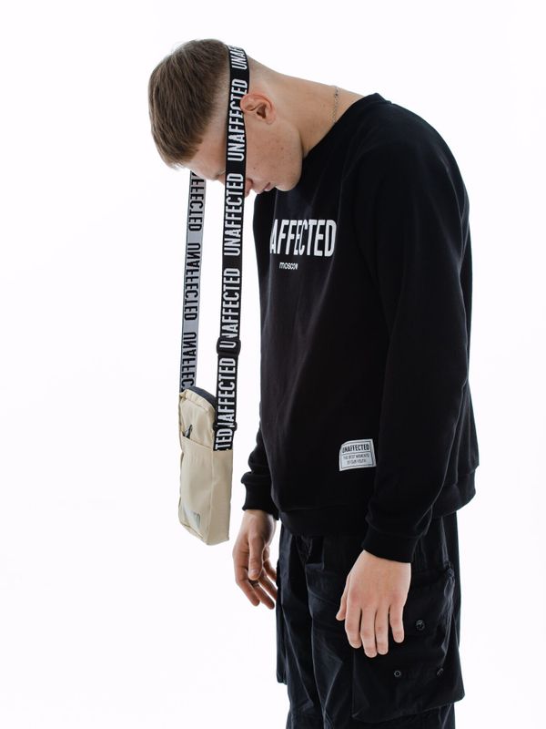 Сумка Мессенджер Unaffected Стропа Бежевая - фото 3