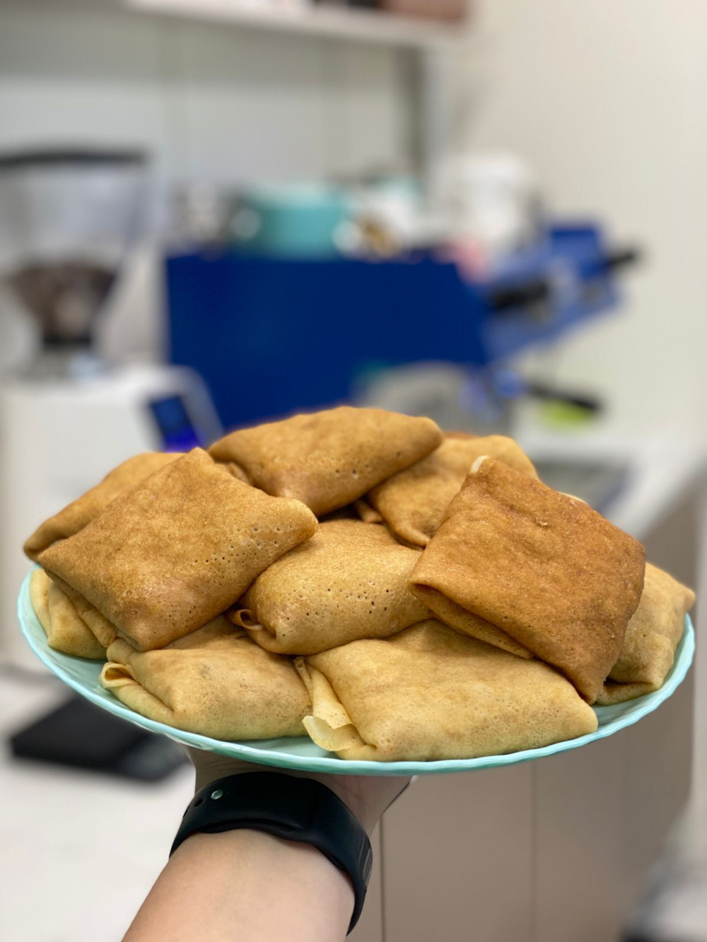 Блины с мясом
