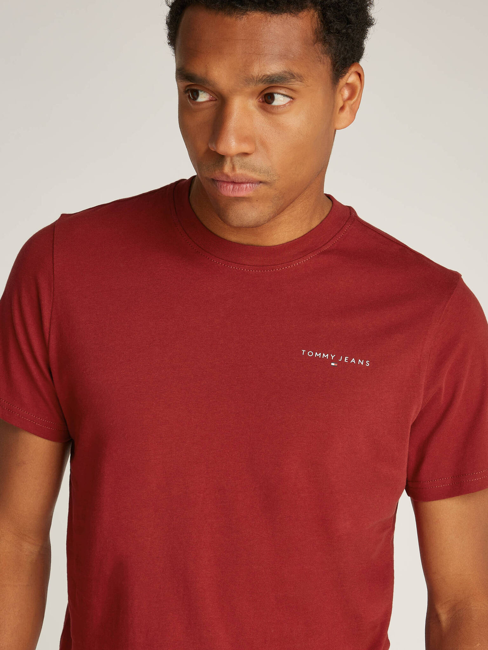 Футболка Tommy Jeans - красный(DM0DM18555)