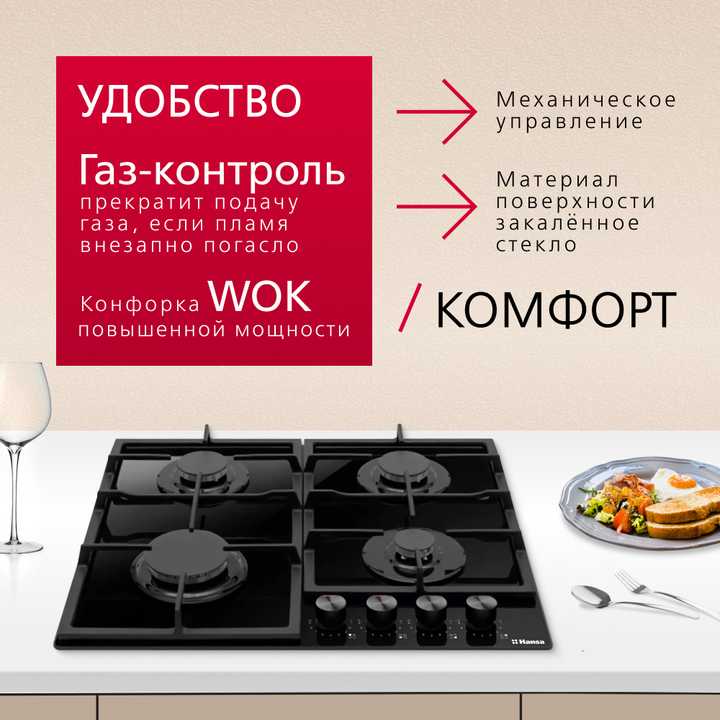 Газовая панель Hansa BHKS6718511