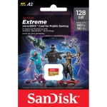 Карта памяти SanDisk Extreme 128GB microSDXC U3 V30 A2