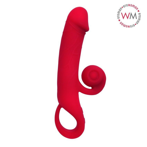 Вибратор-кролик Erowoman‑Eroman EE-10287, 20 см, 10 режимов