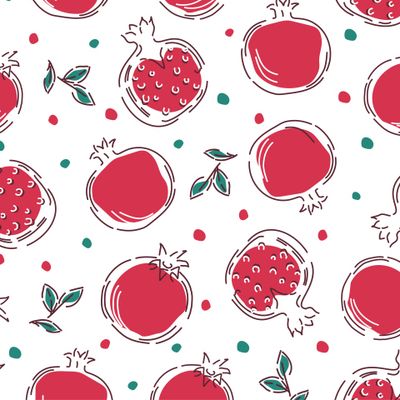 Pomegranate pattern