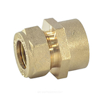 Муфта латунь 15Aх3/4" обжим/ВР STAHLMANN SSFL1503/4BEF