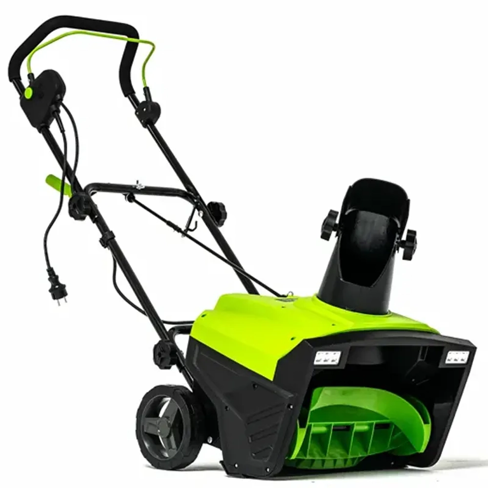 Greenworks SN2300 электрический снегоуборщик 2300Вт, ковш 50 см, выброс 7.6 м