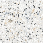 Керамогранит Alma Ceramica GFA57TRZ07L Terrazzo 57x57 белый лаппатированный под камень