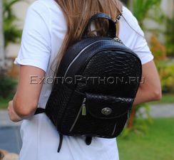 Рюкзак из кожи питона BG-317