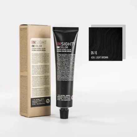 Краска для волос 5,1 пепельный светло-коричневый INCOLOR INSIGHT PROFESSIONAL, 100 мл
