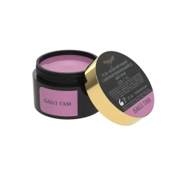 Гель моделирующий самовыравнивающий цветной Бабл Гам 15мл ОПЦИЯ