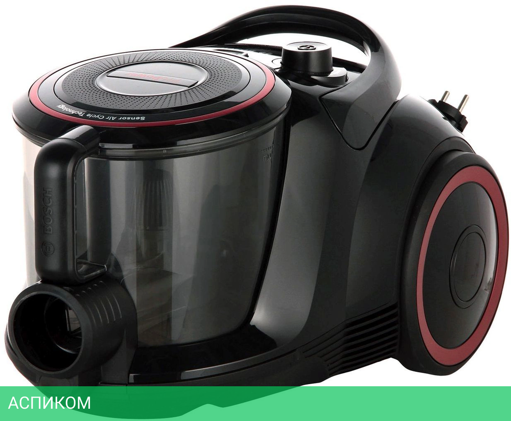 Пылесос Bosch BGS41POW1 черный