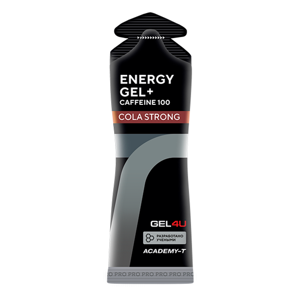 Гель энергетический углеводный с кофеином GEL4U Кола 60гр