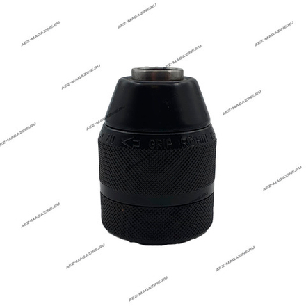 Патрон для дрели металл, высочайшего качества , самозажим-замок, резьба 3/8, 1.5-13 мм