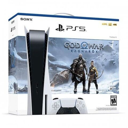 Игровая приставка Sony PlayStation 5 (CFI-1108A) 825 ГБ SSD + God of War Ragnarok (PS5)