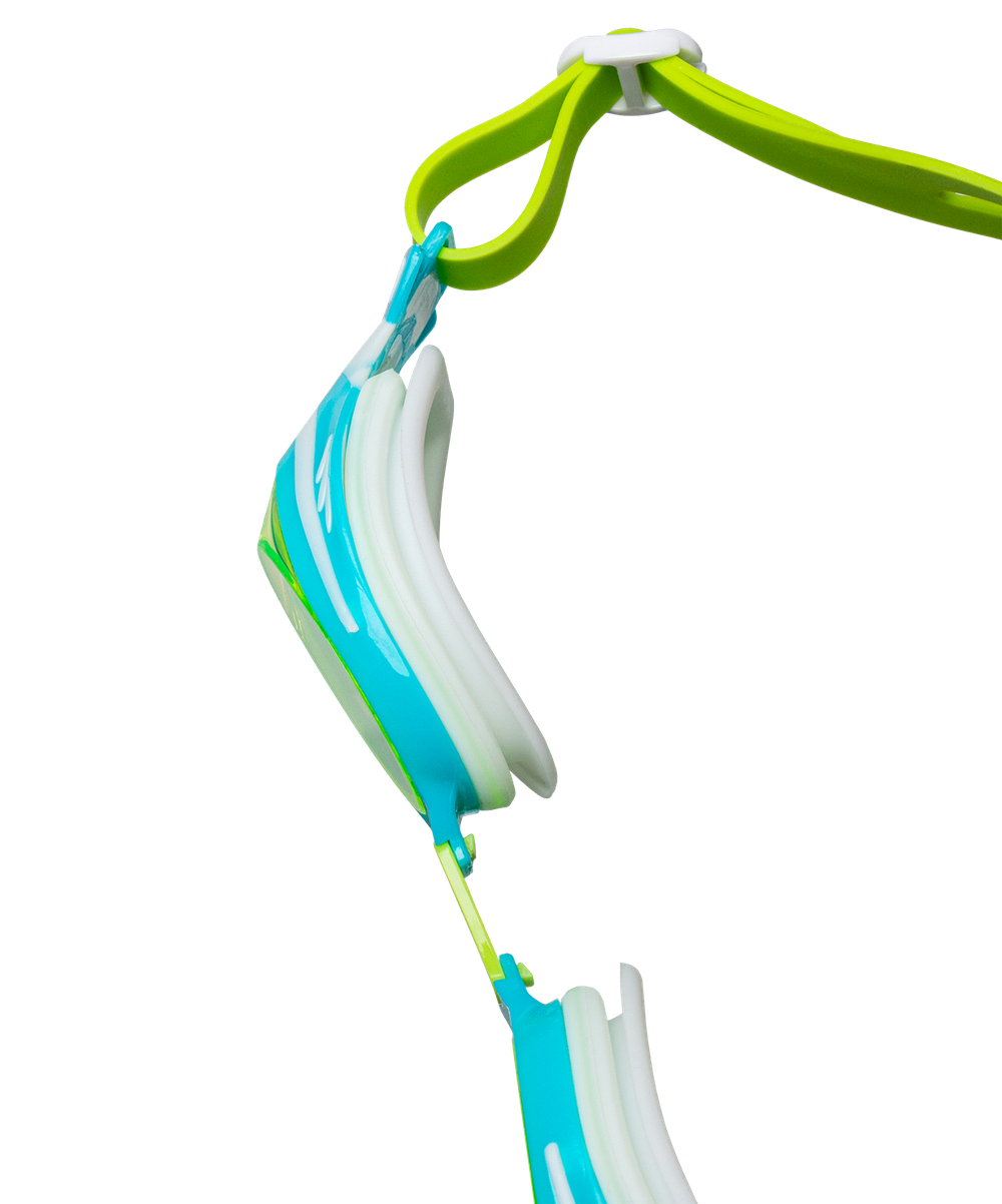 Очки для плавания Poseidon Blue/Lime, детский