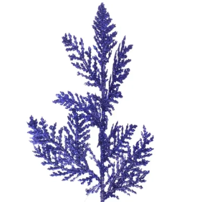 Ветка декоративная «Зимний сон» 25 см, Сапфир