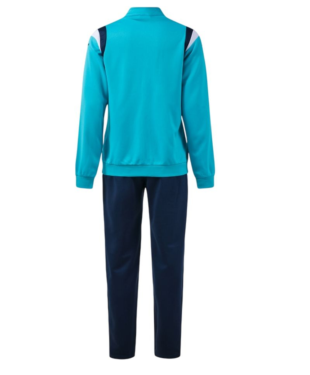 Женский теннисный костюм Joma Terra - fluor turquoise/dark navy