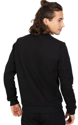 Мужская теннисная кофта Le Coq Sportif TRI Crew Sweat No.1 M - black