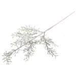 Ветка новогодняя «Чаровница» 70 см, Белый