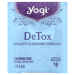 Yogi Tea, DeTox, без кофеина, 16 чайных пакетиков, 29 г (1,02 унции)