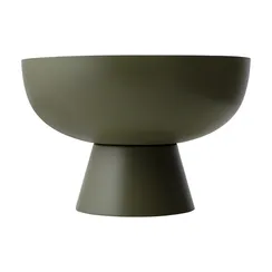 Блюдо на ножке vivlend, D21 см, морские водоросли