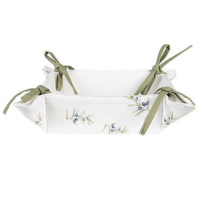 Корзинка декоративная "Олива" 35x35x8см