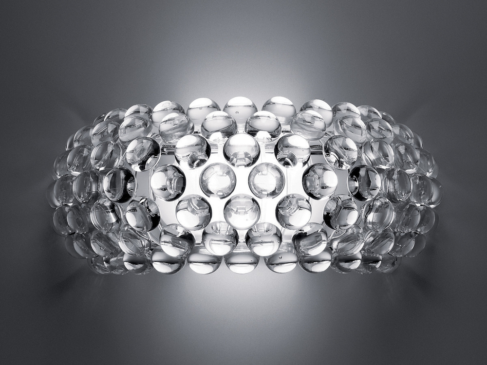 Wall design lamp  CABOCHE media by Foscarini (Amber)