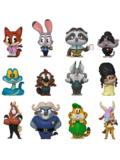 Фигурка Funko Minis Zootopia 2 1 штука в ассортименте (из 12) (Exc) 88539