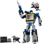 Конструктор Лего Айконс Трансформеры звуковая волна 10358 | LEGO Icons Transformers Soundwave 10358 1505 деталей 18+