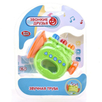 Развивающая игрушка на батарейках Звучная Труба, коробка 7694
