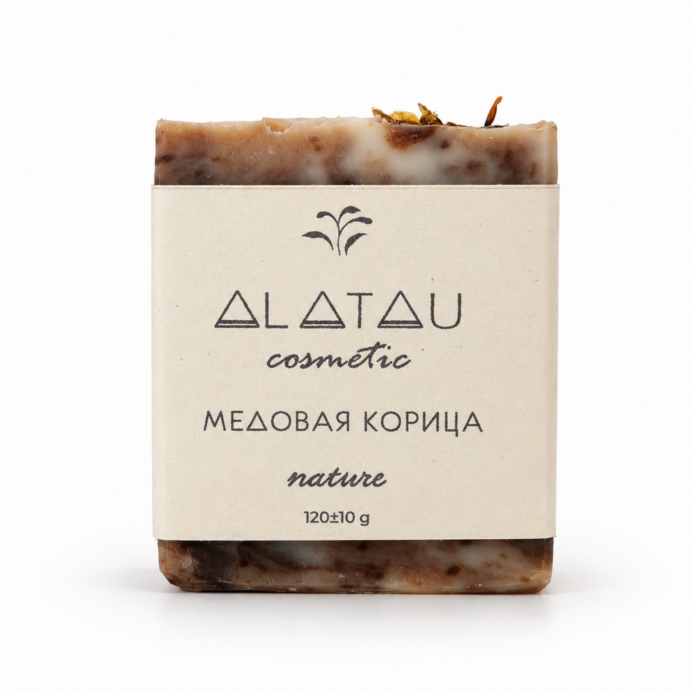 Мыло "Медовая корица" Nature 120 гр (Alatau Cosmetic)