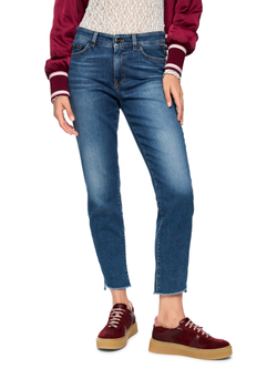 Джинсы из хлопка