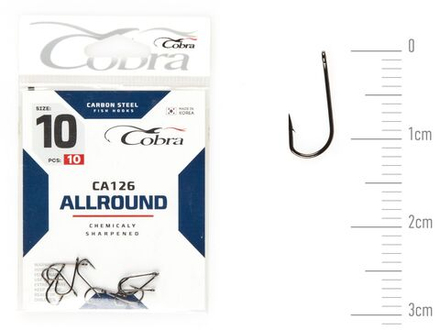 Крючки Cobra Allround VIKING сер. CA126 разм. 010 10шт.