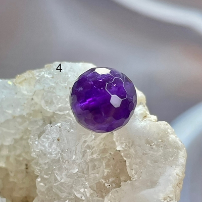 54626  Аметист АА Бусина 10мм огр