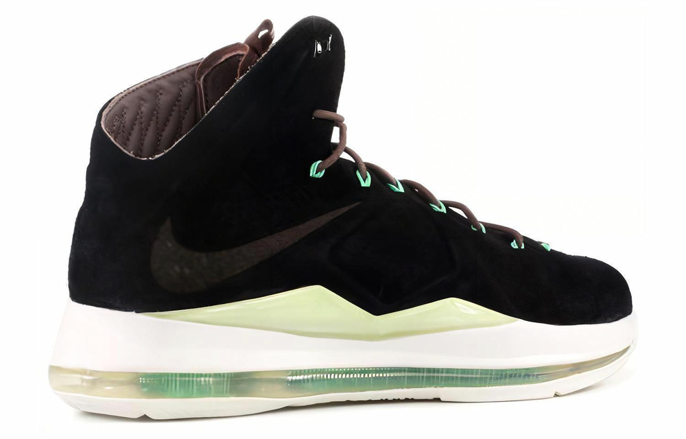 Кроссовки Nike Lebron 10 Ext Black Suede