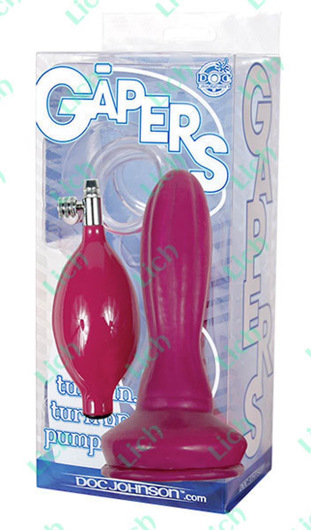 Малиновая анальная пробка с расширением